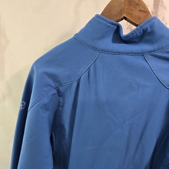 Outdoor Research Jacket Womens Large Blue Zip Softshell Windstopper Gore Wind - Picture 5 of 10
